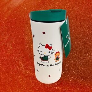 Starbucks White and Green Tumbler Base
